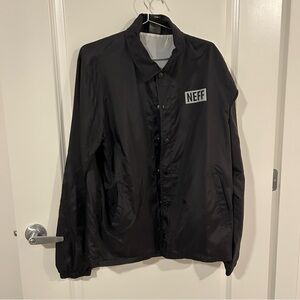 Neff Disney Mickey Mouse jacket size large 
Preloved so some fraying